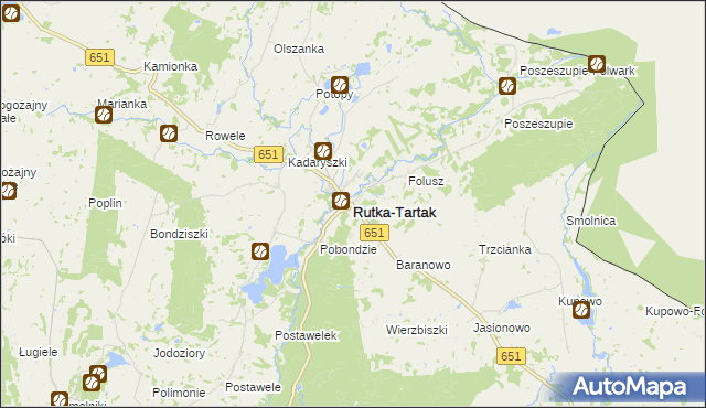 mapa Rutka-Tartak, Rutka-Tartak na mapie Targeo