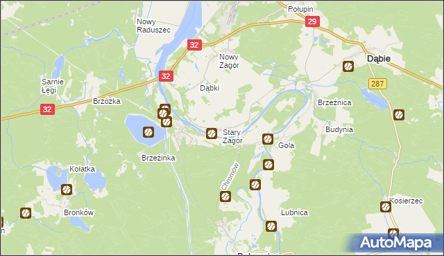 mapa Stary Zagór, Stary Zagór na mapie Targeo