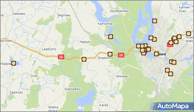 mapa Stradomno, Stradomno na mapie Targeo