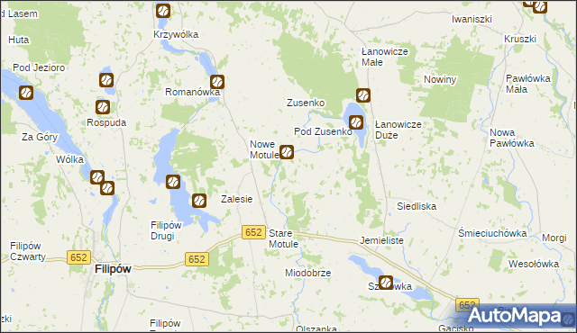 mapa Tabałówka, Tabałówka na mapie Targeo