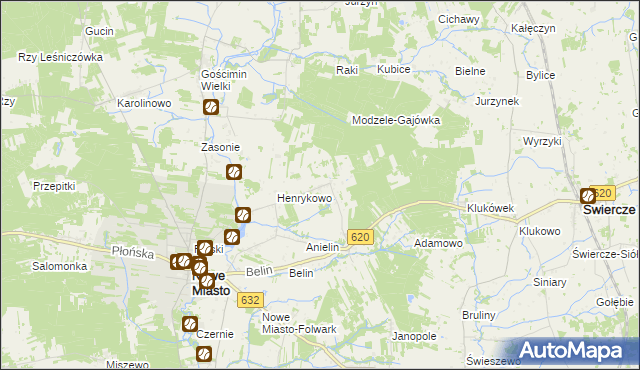 mapa Wólka Szczawińska, Wólka Szczawińska na mapie Targeo