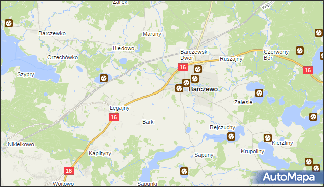 mapa Wrócikowo, Wrócikowo na mapie Targeo