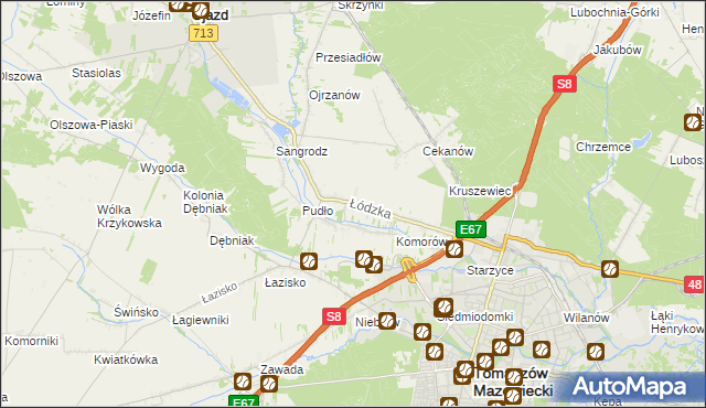 mapa Zaborów Pierwszy, Zaborów Pierwszy na mapie Targeo