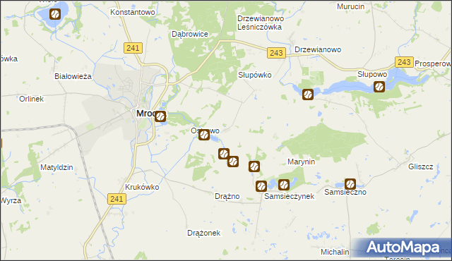 mapa Chwałka, Chwałka na mapie Targeo