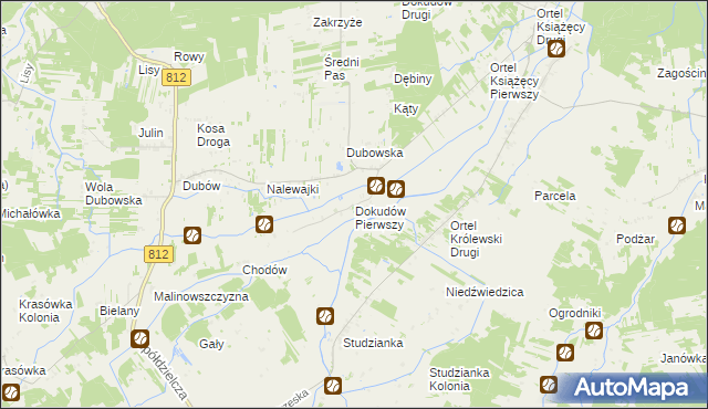 mapa Dokudów Pierwszy, Dokudów Pierwszy na mapie Targeo