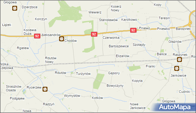 mapa Domaników, Domaników na mapie Targeo