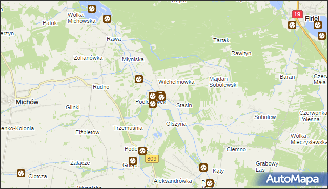 mapa Gawłówka, Gawłówka na mapie Targeo