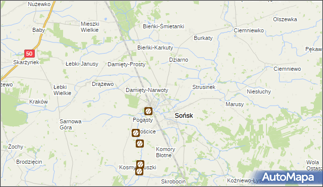 mapa Gołotczyzna, Gołotczyzna na mapie Targeo