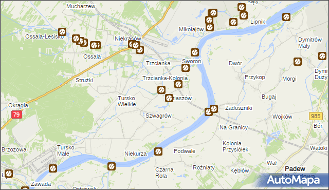 mapa Matiaszów, Matiaszów na mapie Targeo