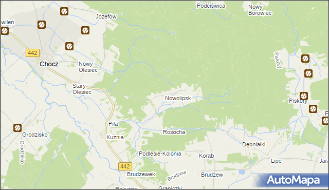 mapa Nowolipsk, Nowolipsk na mapie Targeo