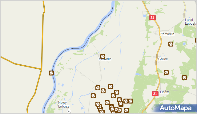 mapa Pławidło, Pławidło na mapie Targeo