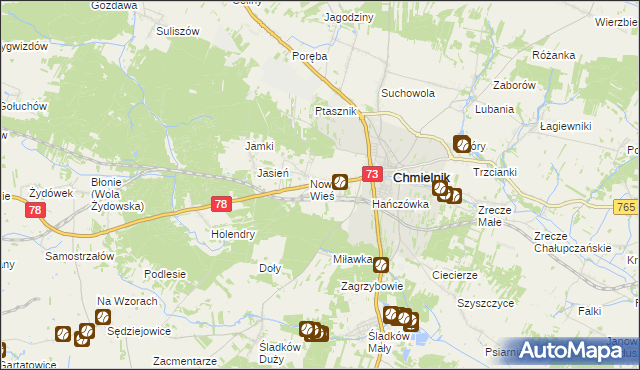 mapa Przededworze, Przededworze na mapie Targeo