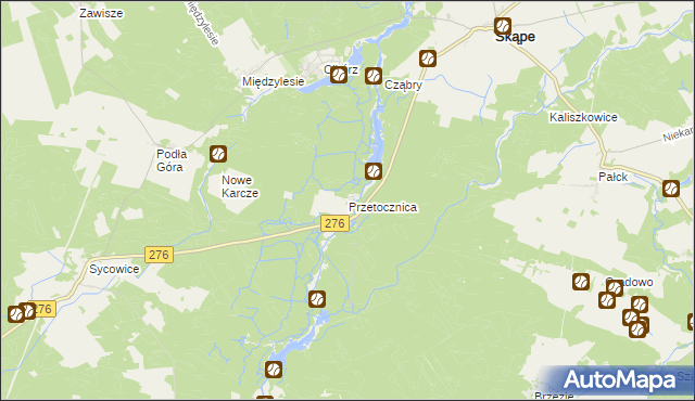 mapa Przetocznica, Przetocznica na mapie Targeo