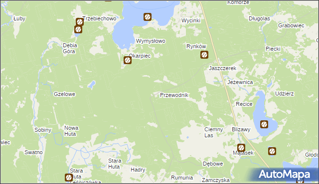 mapa Przewodnik, Przewodnik na mapie Targeo