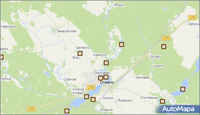 mapa Przysiekiercze, Przysiekiercze na mapie Targeo