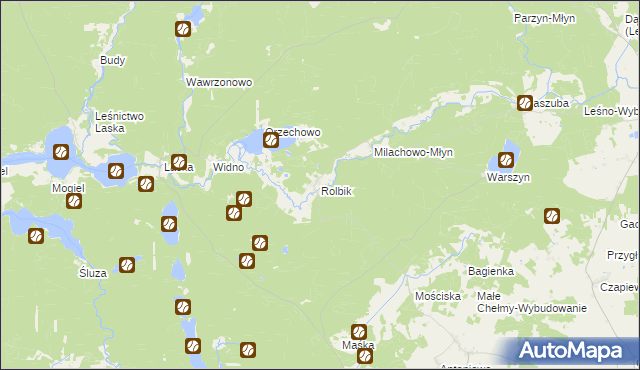 mapa Rolbik, Rolbik na mapie Targeo