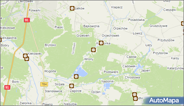 mapa Rozpęd, Rozpęd na mapie Targeo