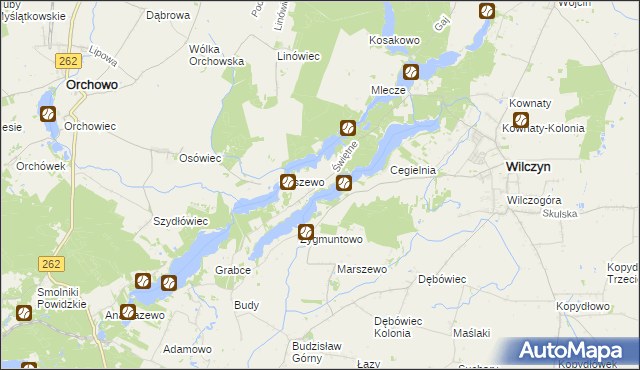 mapa Świętne, Świętne na mapie Targeo