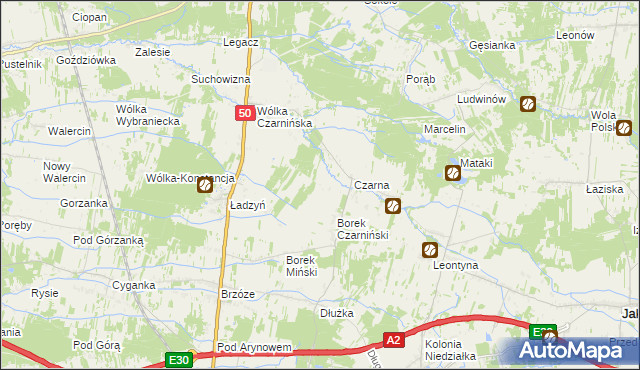 mapa Szymankowszczyzna, Szymankowszczyzna na mapie Targeo