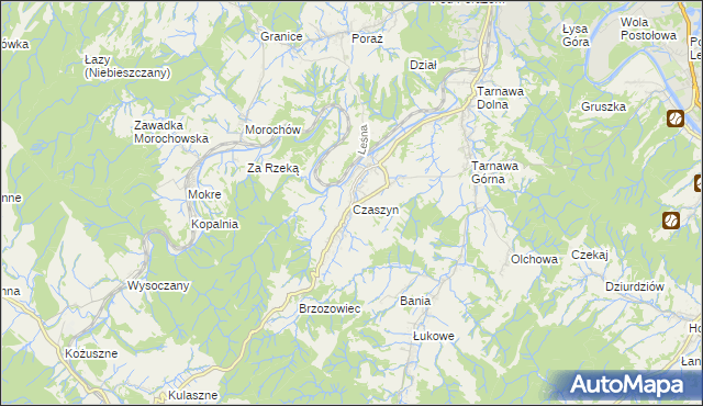 mapa Czaszyn, Czaszyn na mapie Targeo