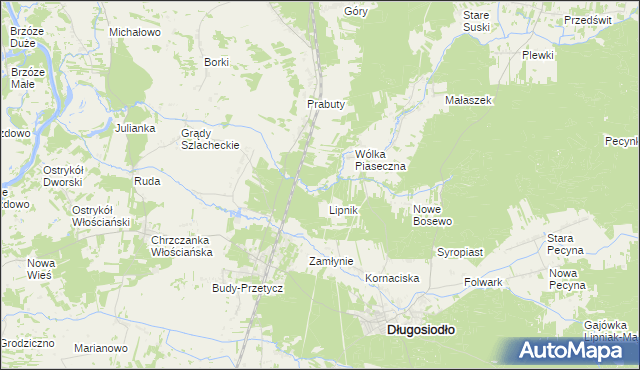 mapa Kabat, Kabat na mapie Targeo