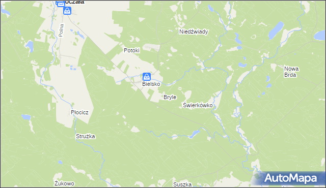 mapa Bryle, Bryle na mapie Targeo