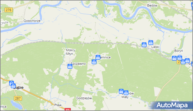 mapa Ciemnice, Ciemnice na mapie Targeo