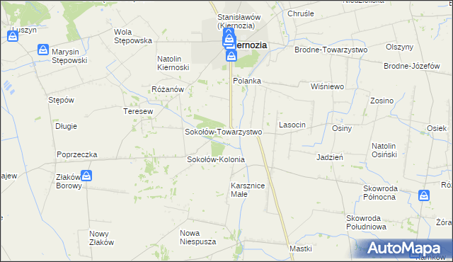 mapa Czerniew, Czerniew na mapie Targeo