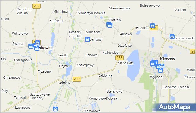 mapa Danków A, Danków A na mapie Targeo