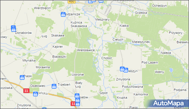 mapa Dobrygość, Dobrygość na mapie Targeo