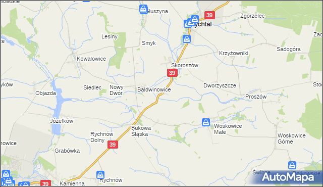 mapa Igłowice gmina Namysłów, Igłowice gmina Namysłów na mapie Targeo