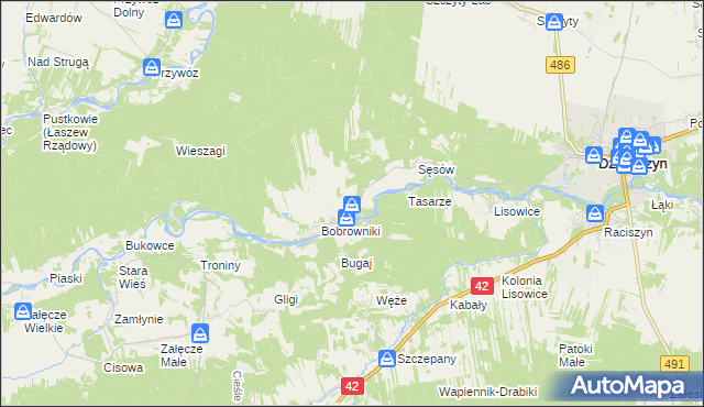 mapa Kapituła, Kapituła na mapie Targeo