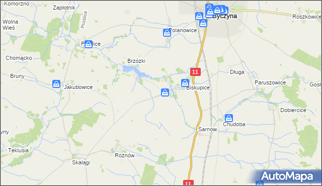 mapa Kochłowice, Kochłowice na mapie Targeo