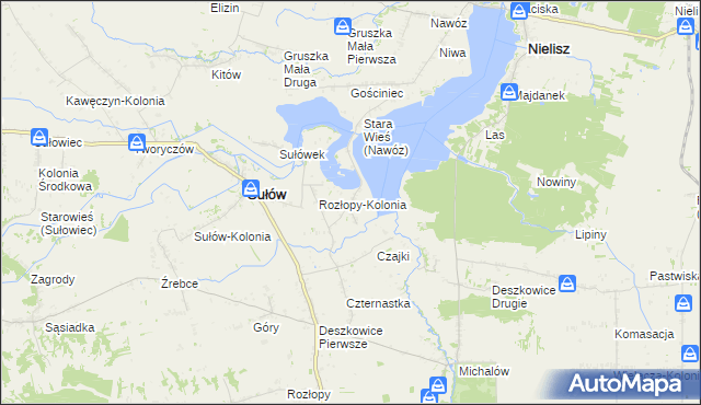 mapa Kulików, Kulików na mapie Targeo