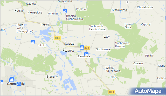 mapa Kuraszew, Kuraszew na mapie Targeo