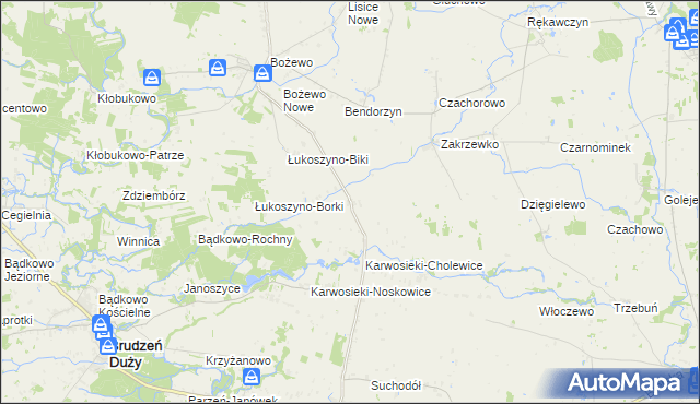 mapa Łukoszyn, Łukoszyn na mapie Targeo