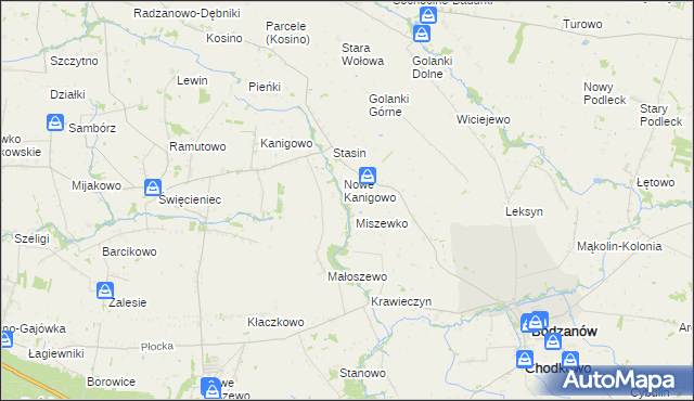 mapa Małoszywka, Małoszywka na mapie Targeo