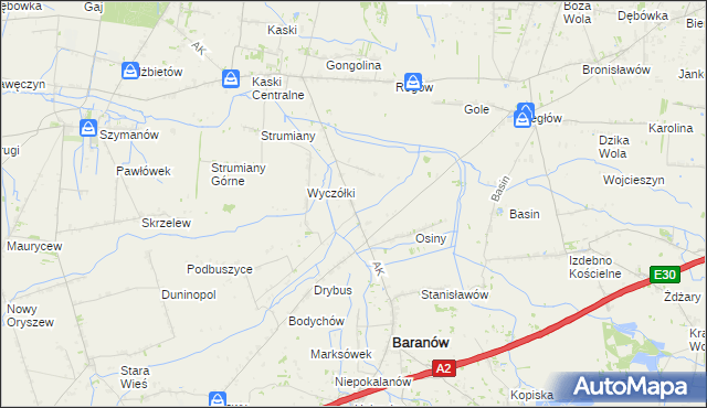 mapa Nowa Pułapina, Nowa Pułapina na mapie Targeo