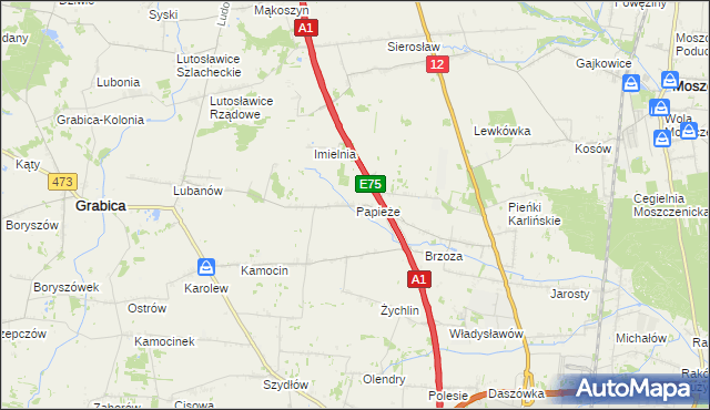 mapa Papieże, Papieże na mapie Targeo