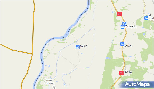 mapa Pławidło, Pławidło na mapie Targeo