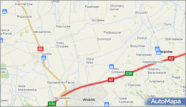 mapa Podoryszew, Podoryszew na mapie Targeo