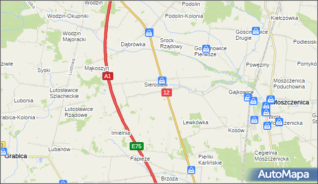 mapa Rękoraj, Rękoraj na mapie Targeo