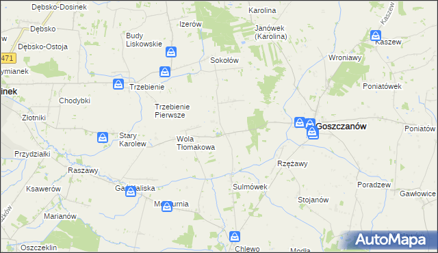 mapa Sulmów, Sulmów na mapie Targeo