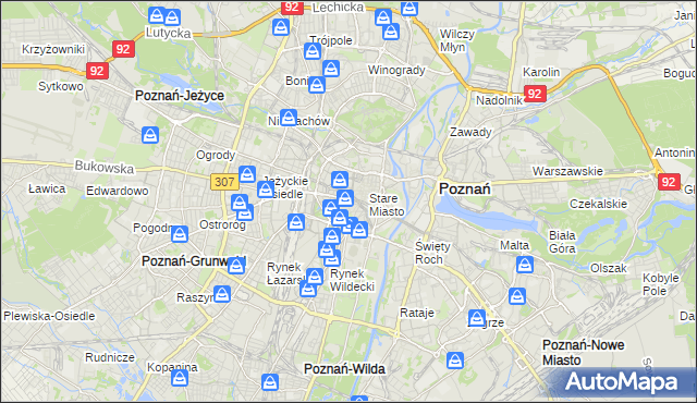 mapa Święty Marcin, Święty Marcin na mapie Targeo