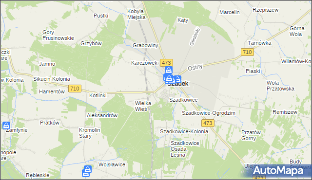 mapa Wielka Wieś-Folwark, Wielka Wieś-Folwark na mapie Targeo