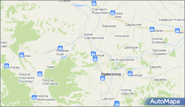 mapa Zaporze, Zaporze na mapie Targeo