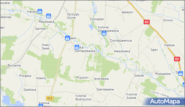 mapa Zofibór, Zofibór na mapie Targeo