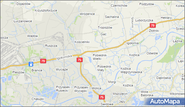 mapa Pobiednik Wielki, Pobiednik Wielki na mapie Targeo