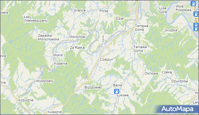 mapa Czaszyn, Czaszyn na mapie Targeo