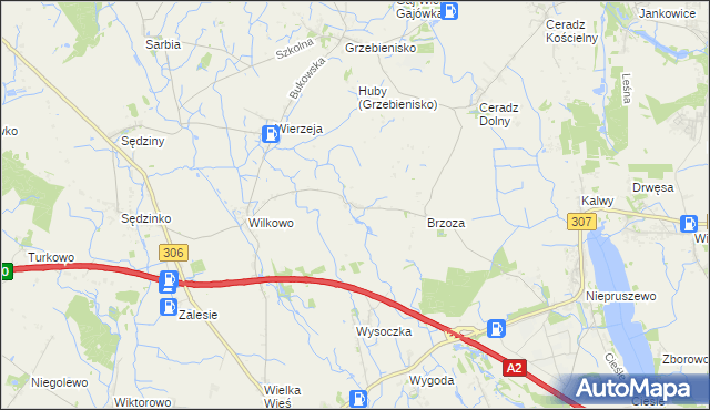 mapa Grodziszczko, Grodziszczko na mapie Targeo